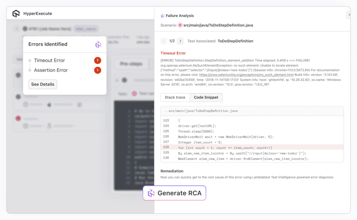 AI-Native Root Cause Analysis